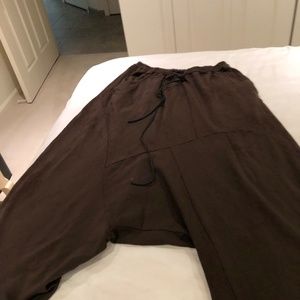 Rundholz Dip Harem Sweatpants - NWOT
